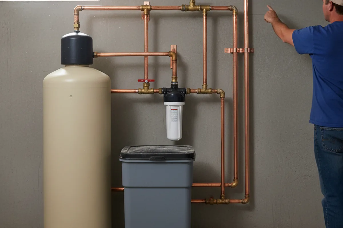 Whole-house water treatment system installed in Heath